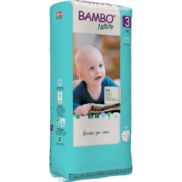 Bambo Nature Pack Fraldas 5XL 12-18Kg 3×44