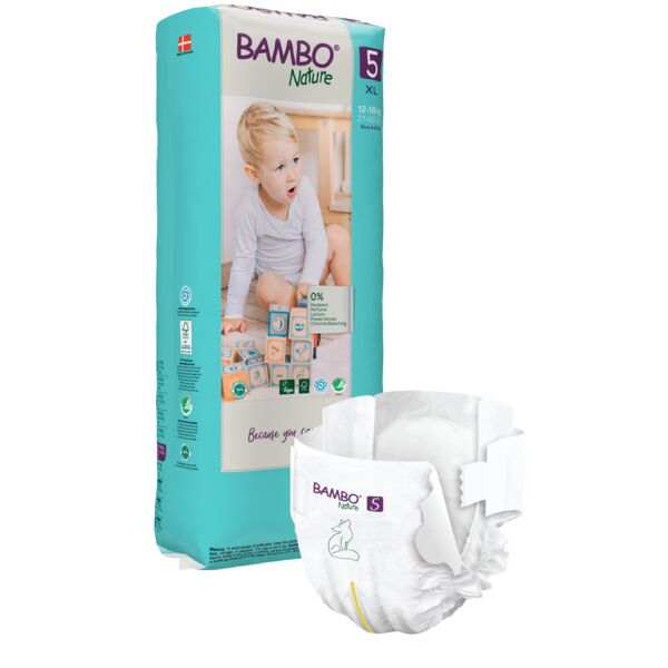 Bambo Nature Pack Fraldas 5XL 11-17Kg 5×19