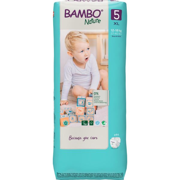 Bambo Nature Pack Fraldas 5XL 11-17Kg 5×19