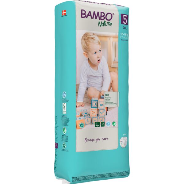 Bambo Nature Pack Fraldas 5XL 11-17Kg 5×19
